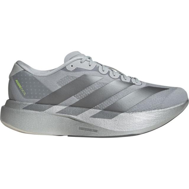(取寄) アディダス メンズ アディゼロ エボ Sl ランニング シューズ - メンズ Adidas men Adizero Evo SL Running Shoe - Men's Silver llic/Iron llic/Halo Silver