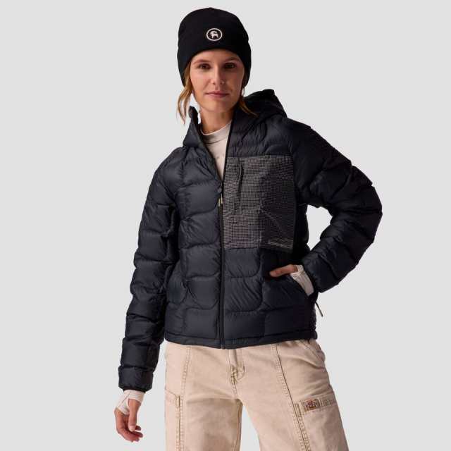 (取寄) バックカントリー レディース アライド ダウン フーデット ジャケット - ウィメンズ Backcountry women Waas ALLIED Down Hooded Jacket - Women's Black