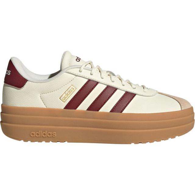 (取寄) アディダス レディース Vl コート ボールド シューズ - ウィメンズ Adidas women VL Court Bold Shoe - Women's Off White/Shadow Red/Crystal Sand