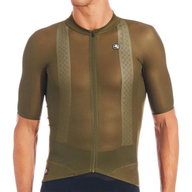 (取寄) ジョルダーナ メンズ FR-C ショートスリーブ プロ ライト ジャージ - メンズ Giordana men FR-C Short-Sleeve Pro Lyte Jersey - Men's Olive Greenの通販は 36,490円