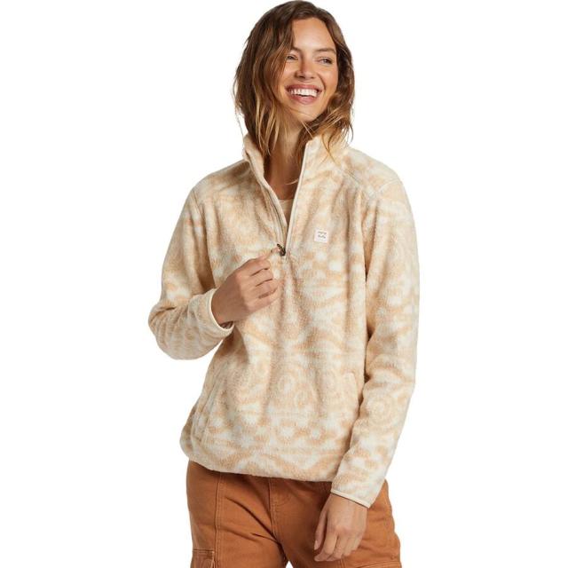 (取寄) ビラボン レディース バウンダリー モック 3 プルオーバー - ウィメンズ Billabong women Boundary Mock 3 Pullover - Women's Wet Sand