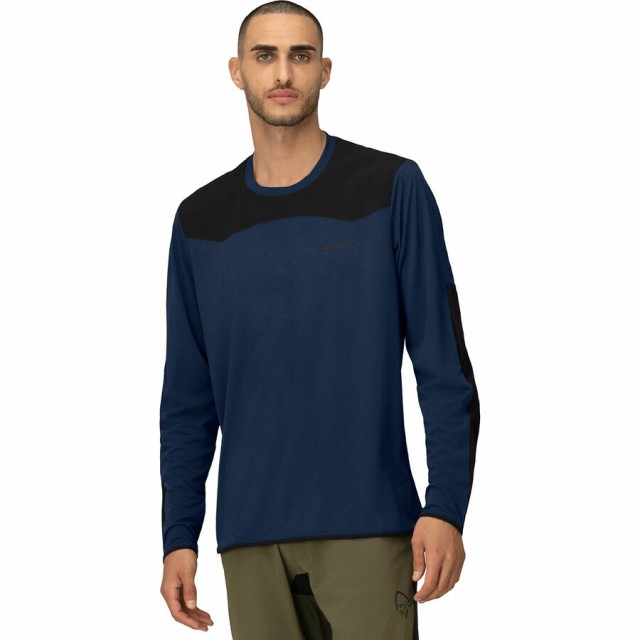(取寄) ノローナ メンズ シーボットン イコライザー テック ロング-スローブ - メンズ Norrona men Skibotn Equaliser Tech Long-Sleeve - Men's Indigo Nightの通販は