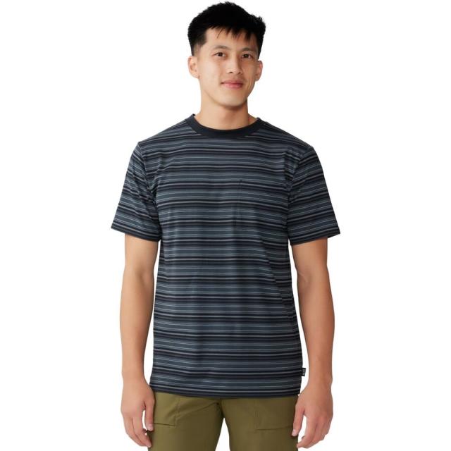 (取寄) マウンテンハードウェア メンズ ロウ エクスポージャー シャツ - メンズ Mountain Hardwear men Low Exposure Shirt - Men's Black Crag Stripeの通販は