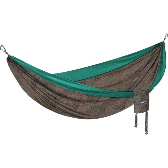(取寄) イーグルスネストアウトフィッターズ ダブルネスト ギビング バック プリント ハンモック Eagles Nest Outfitters DoubleNest Giving Back Print Hammock Topo ATC/Emeraldの通販は