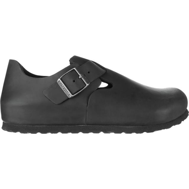 (取寄) ビルケンシュトック レディース ロンドン レザー シューズ - ウィメンズ Birkenstock women London Leather Shoe - Women's Black Oiled Leather