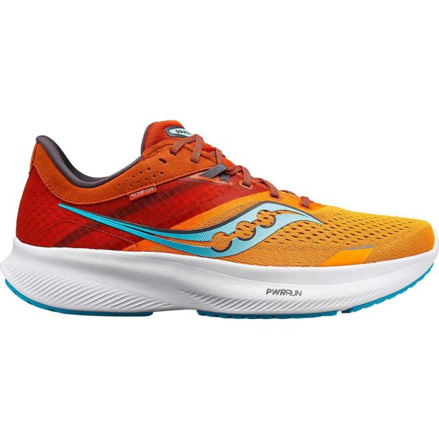 (取寄) サッカニー メンズ ライド 16 ランニング シューズ - メンズ Saucony men Ride 16 Running Shoe - Men's Marigold/Lavaの通販は