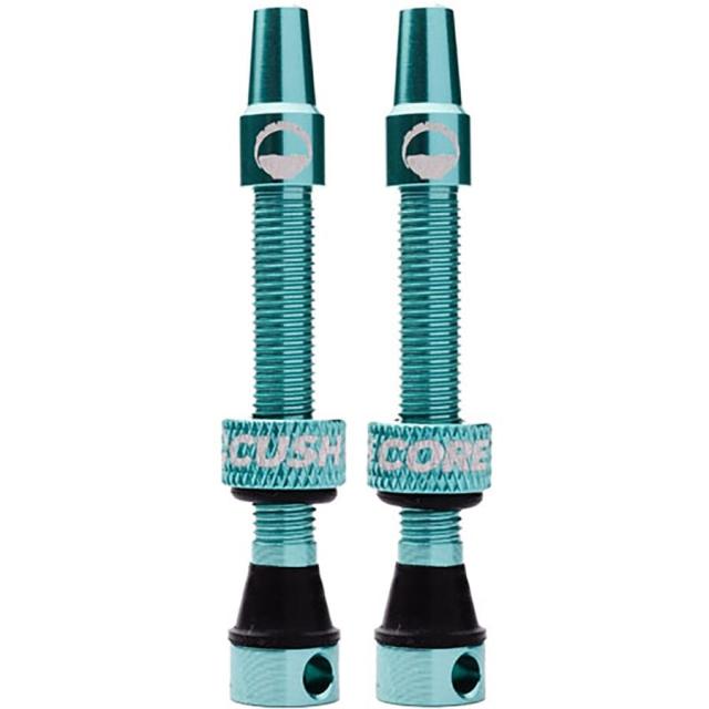 (取寄) クッシュコア チューブレス バルブス Cush Core Tubeless Valves Turquoise