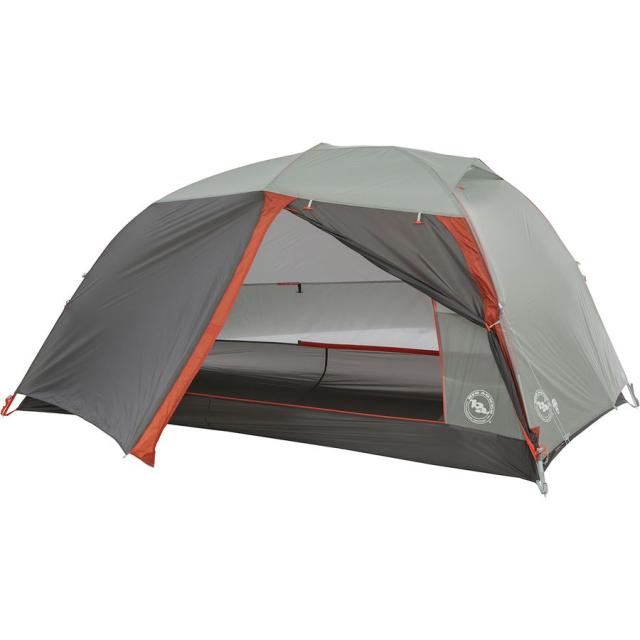 (取寄) ビッグアグネス コッパー シュプール Hv UL2 マウンテングロー テント: 2-パーソン 3-シーズン Big Agnes Copper Spur HV UL2 MtnGLO Tent: 2-Person 3-Season Silver/Grayの通販は