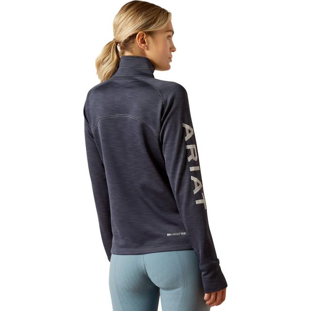 (取寄) アリアット レディース テック チーム 1/2-ジップ スウェットシャツ - ウィメンズ Ariat women Tek Team 1/2-Zip Sweatshirt - Women's Ombre Blue Heather