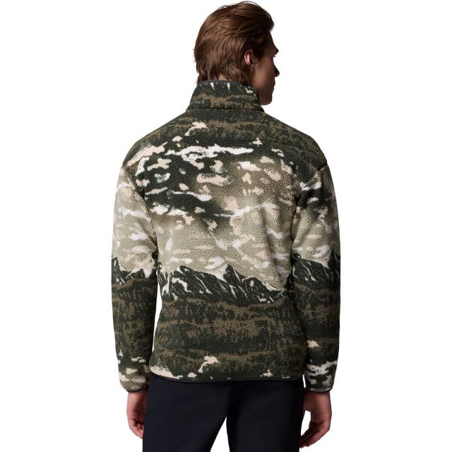 (取寄) コロンビア メンズ ヘルベティア リ プリンテッド 1/2-スナップ フリース - メンズ Columbia men Helvetia II Printed 1/2-Snap Fleece - Men's Safari Sisters