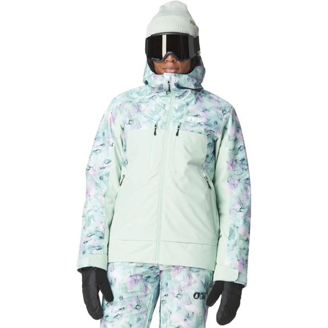 (取寄) ピクチャーオーガニック レディース エクサ ジャケット - ウィメンズ Picture Organic women Exa Jacket - Women's Blurry Water/Silt Greenの通販は