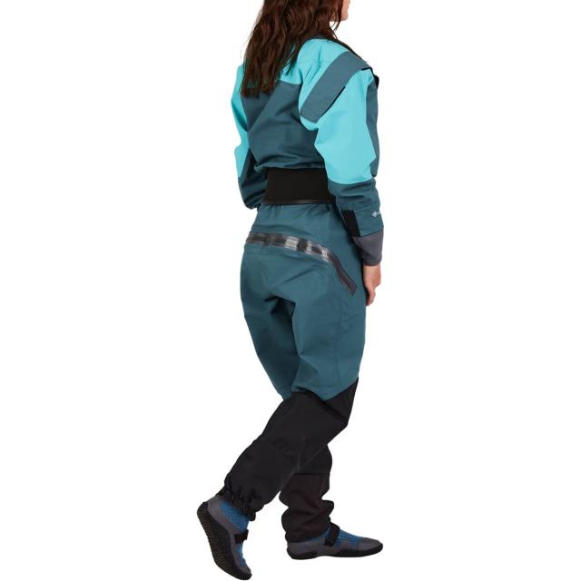 (取寄) エヌアールエス レディース アクシオム ドライスーツ - ウィメンズ NRS women Axiom Drysuit - Women's Mediterranea/Aquaの通販は