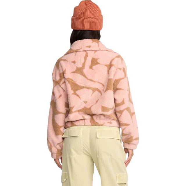 (取寄) ビラボン レディース バーラ 1/2-ジップ フリース プルオーバー - ウィメンズ Billabong women Barra 1/2-Zip Fleece Pullover - Women's Rose Brown