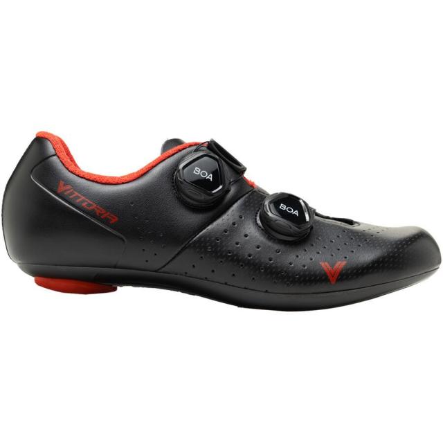 (取寄) ベローチェ サイクリング シューズ Vittoria Cycling Shoes Veloce Cycling Shoe Black/Red