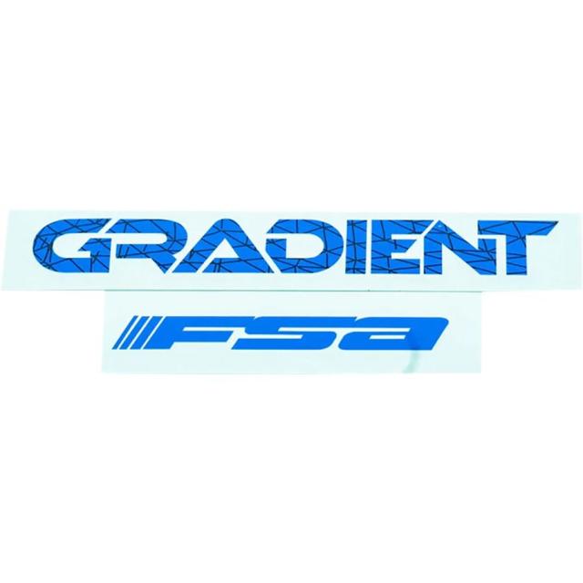 (取寄) FSA グラジエント MTB ハンドルバー ステッカー FSA Gradient MTB Handlebar Sticker Blueの通販は 5,310円
