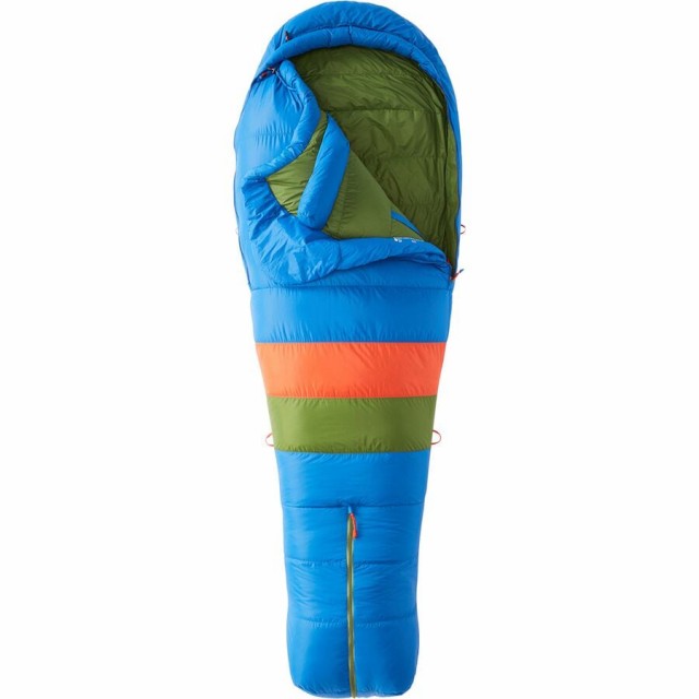 (取寄) マーモット ソートゥース スリーピング バッグ 15F ダウン Marmot Sawtooth Sleeping Bag: 15F Down Dark Azure/Foliageの通販は