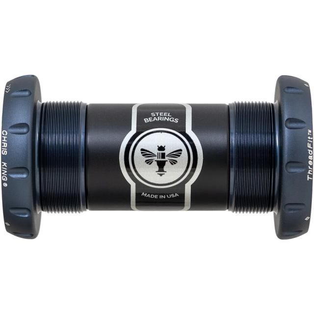 (取寄) クリスキング スレッドフィット 30MM ボトム ブラケット Chris King ThreadFit 30mm Bottom Bracket Midnight