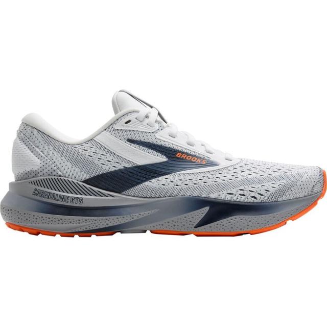 (取寄) ブルックス メンズ アドレナリン GTS 24 ランニング シューズ - メンズ Brooks men Adrenaline GTS 24 Running Shoe - Men's White/Peacoat/Alloy