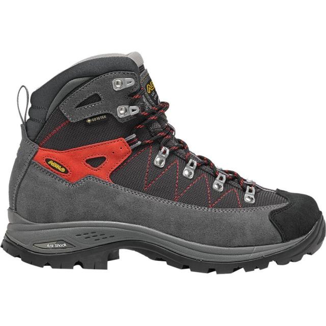 (取寄) アゾロ レディース ファインダ GV ハイキング ブーツ - ウィメンズ Asolo women Finder GV Hiking Boot - Women's Grey/Gunl/Poppy Red