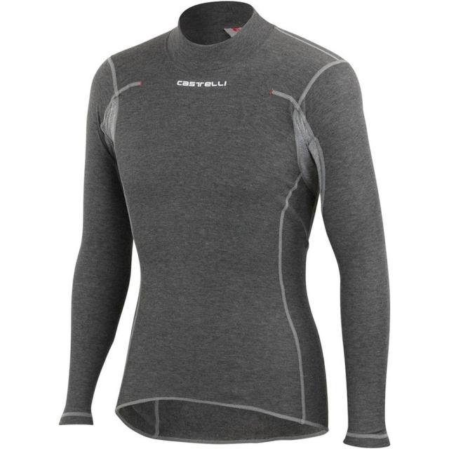 (取寄) カステリ メンズ フランドル ウォーム ロング-スローブ ベースレイヤー— - メンズ Castelli men Flanders Warm Long-Sleeve Baselayer - Men's Greyの通販は 29,230円