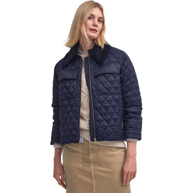 (取寄) バブアー レディース キルト ジャケット - ウィメンズ Barbour women Beauly Quilt Jacket - Women's Navy/Classic