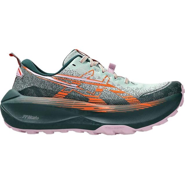 (取寄) アシックス レディース トラブーコ マックス 4 トレイル ランニング シューズ - ウィメンズ Asics women Trabuco Max 4 Trail Running Shoe - Women's Cold Moss/Nova Orange