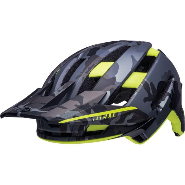 (取寄) ベル スーパー エアー ミプス ヘルメット Bell Super Air Mips Helmet Matte Camo/Hi-Vizの通販は