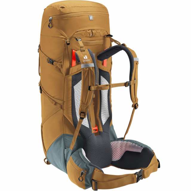 (取寄) ドイター エアコンタクト コア 50+10L バックパック Deuter Aircontact Core 50+10L Backpack Almond/Teal