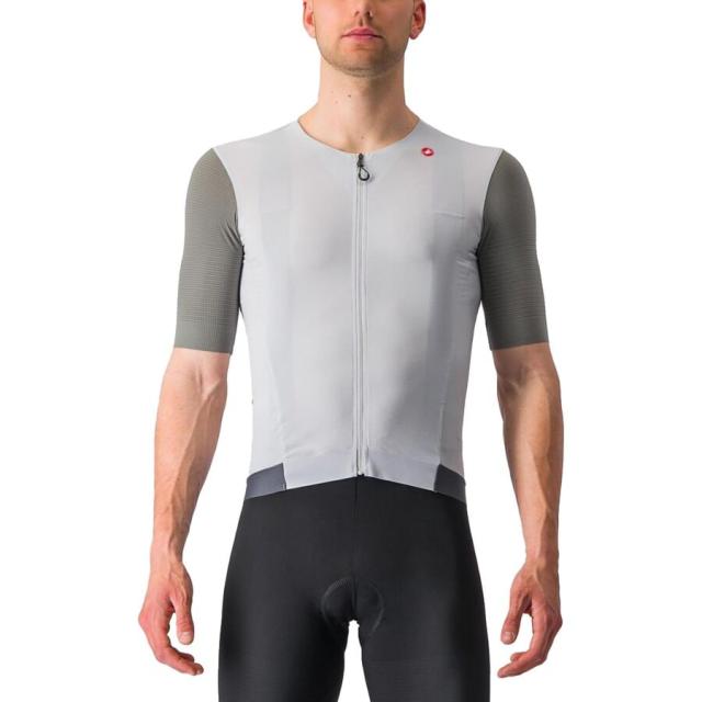 (取寄) カステリ メンズ プレミオ ブラック ジャージ - メンズ Castelli men Premio Black Jersey - Men's Silver Gray/Sedona Sageの通販は