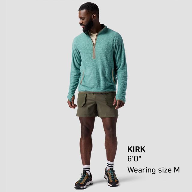 (取寄) バックカントリー メンズ ハイライナー プリマロフト フリース 1/4-ジップ - メンズ Backcountry men Highliner PrimaLoft Air-Perm Fleece 1/4-Zip - Men's Oil Blue