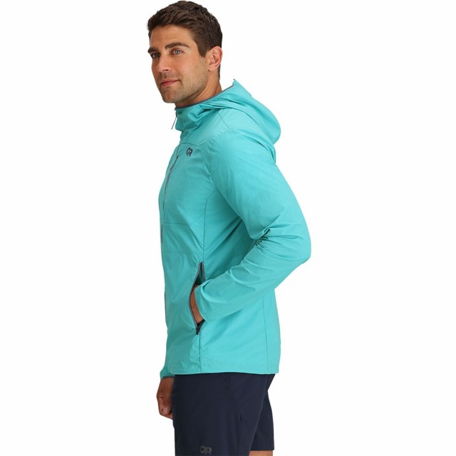 (取寄) アウトドア リサーチ メンズ シャドー ウィンド フーデット ジャケット - メンズ Outdoor Research men Shadow Wind Hooded Jacket - Men's Cortezの通販は