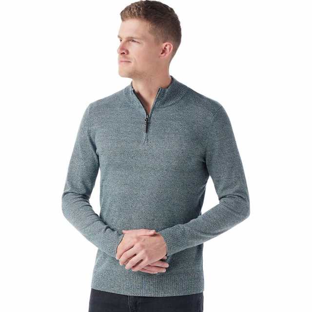 (取寄) スマートウール メンズ スパーウッド 1/2-ジップ セーター - メンズ Smartwool men Sparwood 1/2-Zip Sweater - Men's Twilight Blue Marlの通販は