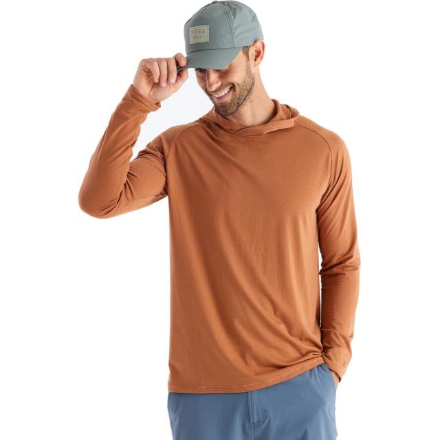 (取寄) フリーフライ メンズ クリアウォーター ブーディ - メンズ Free Fly men Clearwater Hoodie - Men's Rustの通販は 28,630円