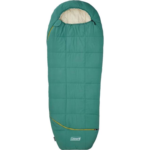 (取寄) コールマン ビッグ ベイ コンツアー スリーピング バッグ 40F シンセティック Coleman Big Bay Contour Sleeping Bag: 40F Synthetic Teal