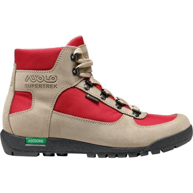 (取寄) アゾロ レディース スーパートレック GV ハイキング ブート - ウィメンズ Asolo women Supertrek GV Hiking Boot - Women's Earth Beige/Chiliredの通販は