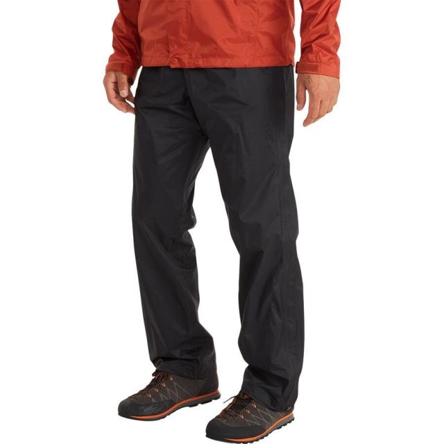 (取寄) マーモット メンズ プレシップ エコ フル-ジップ パンツ - メンズ Marmot men PreCip Eco Full-Zip Pant - Men's Blackの通販は
