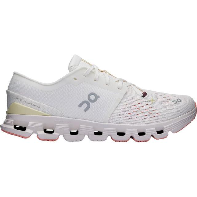 (取寄) オンランニング レディース クラウド X 4 ランニング シューズ - ウィメンズ On Running women Cloud X 4 Running Shoe - Women's Ivory/Sandの通販は