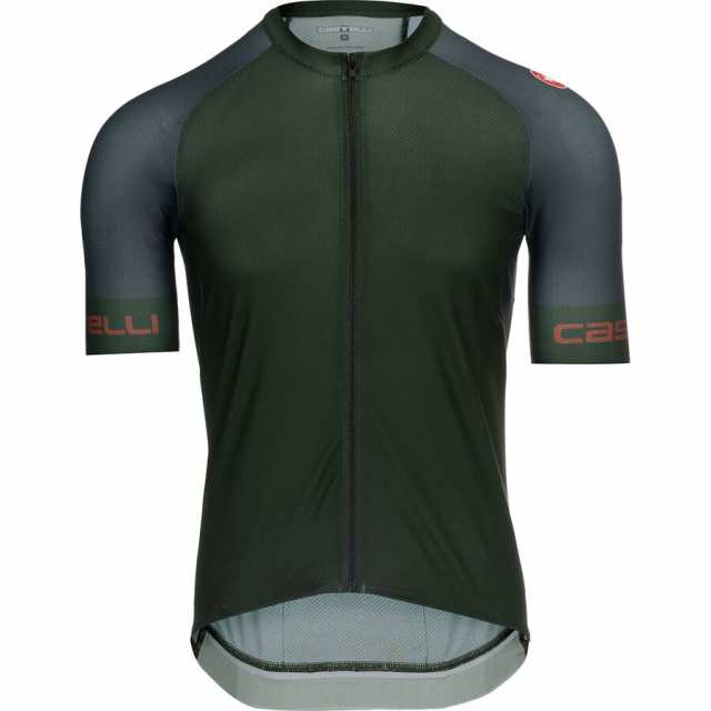 (取寄) カステリ メンズ エントラータ ヴィ リミテッド エディション ジャージ - メンズ Castelli men Entrata VI Limited Edition Jersey - Men's Deep Green/Dark Gray/Ironの通販は 30,050円