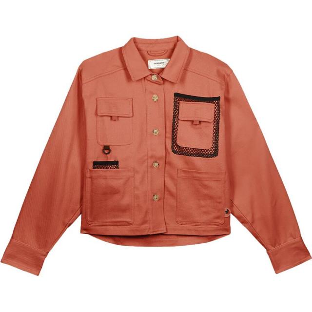 (取寄) ワンダリー レディース ライアン カーゴ シャツ ジャケット - ウィメンズ Wondery women Ryan Cargo Shirt Jacket - Women's Coral