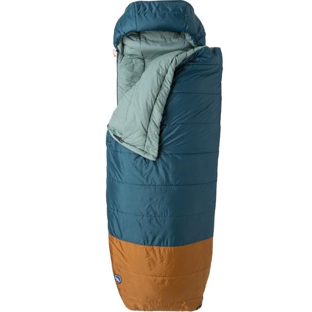 (取寄) ビッグアグネス エコー パーク スリーピング バッグ 40F シンセティック Big Agnes Echo Park Sleeping Bag: 40F Synthetic Tapestry/Brown Sugar