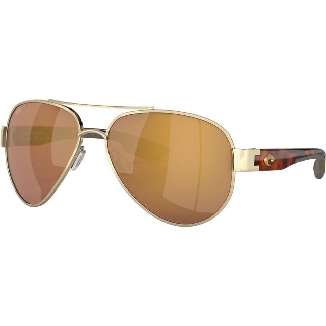 (取寄) コスタ サウス ポイント ポーラライズド 580G サングラス Costa South Point Polarized 580G Sunglasses Brushed Gold/Gold Mirror 580G