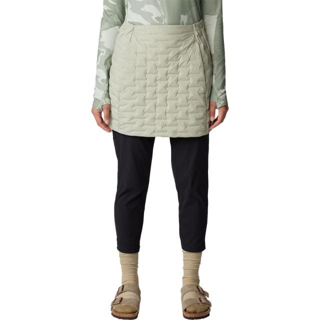(取寄) マウンテンハードウェア レディース ストレッチダウン スカート - ウィメンズ Mountain Hardwear women StretchDown Skirt - Women's White Sageの通販はその他アウトドアウェア