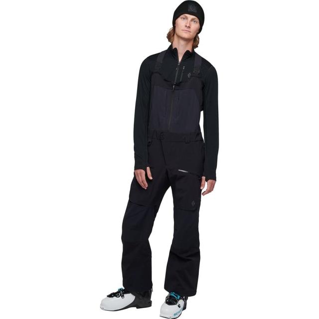 (取寄) ブラックダイヤモンド メンズ リーコン プロ ストレッチ ビブ パンツ - メンズ  men Recon Pro Stretch Bib Pant - Men's Black