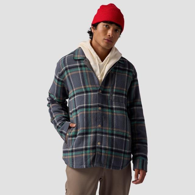 (取寄) バックカントリー メンズ ベンチャー ストレッチ フランネル シャケット - メンズ Backcountry men Venture Stretch Flannel Shacket - Men's Turbulence Plaid
