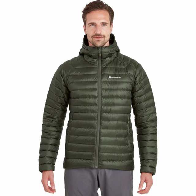 (取寄) モンテイン メンズ アンチ-フリーズ Xt ブーディ - メンズ Montane men Anti-Freeze XT Hoodie - Men's Oak Green