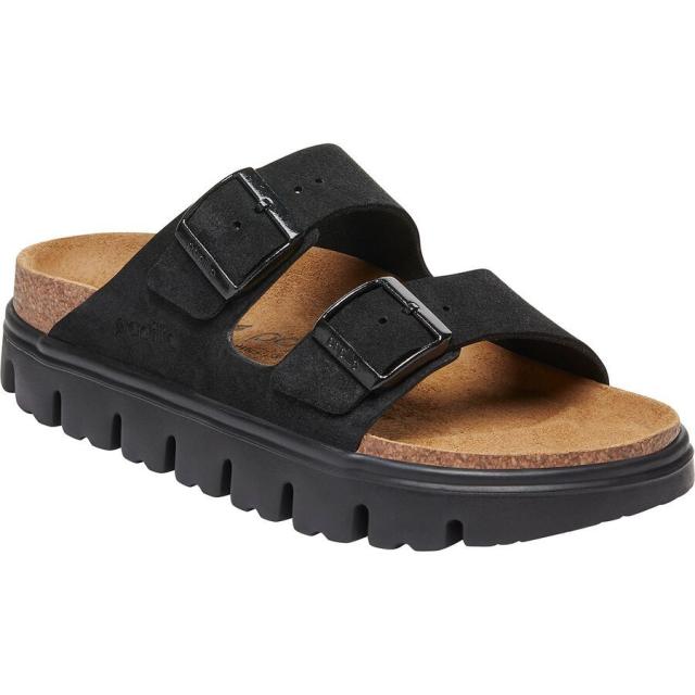 (取寄) ビルケンシュトック レディース アリゾナ チャンキー スエード ナロー サンダル - ウィメンズ Birkenstock women Arizona Chunky Suede Narrow Sandal - Women's Black Suede2