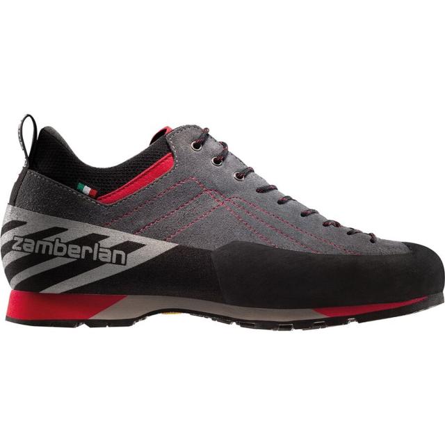 (取寄) ザンバラン メンズ エル キャップ RR アプローチ シューズ - メンズ Zamberlan men El Cap RR Approach Shoe - Men's Grey/Red