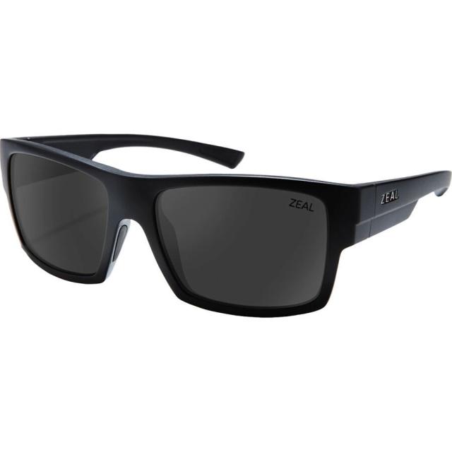 (取寄) ジール メンズ リッジウェイ サングラス - メンズ Zeal men Ridgway Sunglasses - Men's Matte Black/Dark Grey