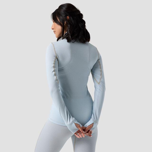 (取寄) バックカントリー レディース パインズ ベースレイヤー— 1/4-ジップ トップ - ウィメンズ Backcountry women Pines Microgrid Ultra-Lt Baselayer 1/4-Zip Top - Women's Skyride