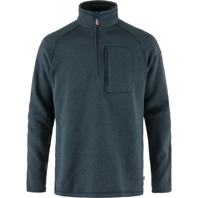 (取寄) フェールラーベン メンズ フリース 1/2-ジップ - メンズ Fjallraven men Ovik Fleece 1/2-Zip - Men's Navyの通販は 47,570円